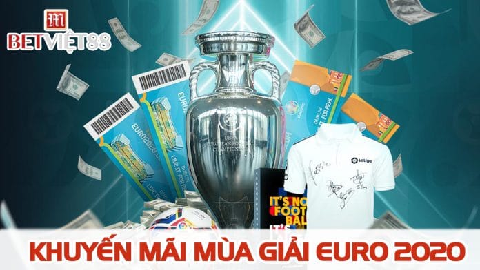 Khuyến mãi M88 mùa giải EURO 2020