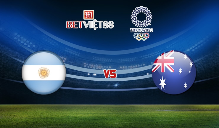 Soi kèo bóng đá trận U23 Argentina vs U23 Australia - 22/07/2021